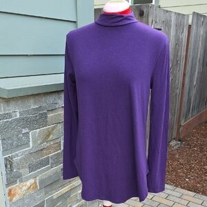 Zenana Outfitters Rich Purple Long Sleeve Top